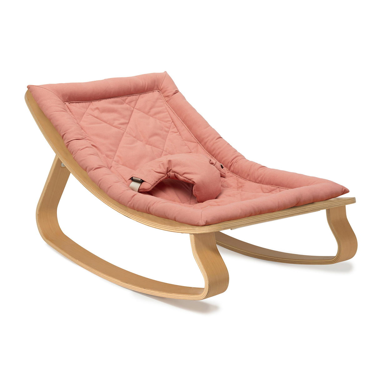 Charlie Crane  Babywippe 'LEVO' Bois de Rose