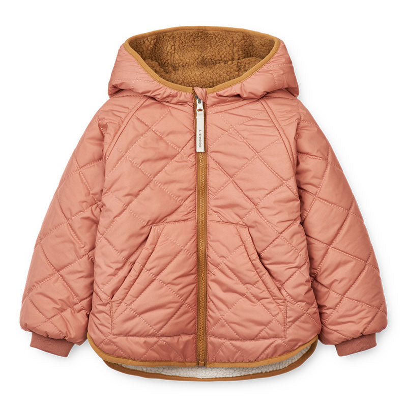 Liewood – Wendbare Thermojacke "Jackson" gesteppt in schönen Rosa Tönen "Tuscany Rose Mix"