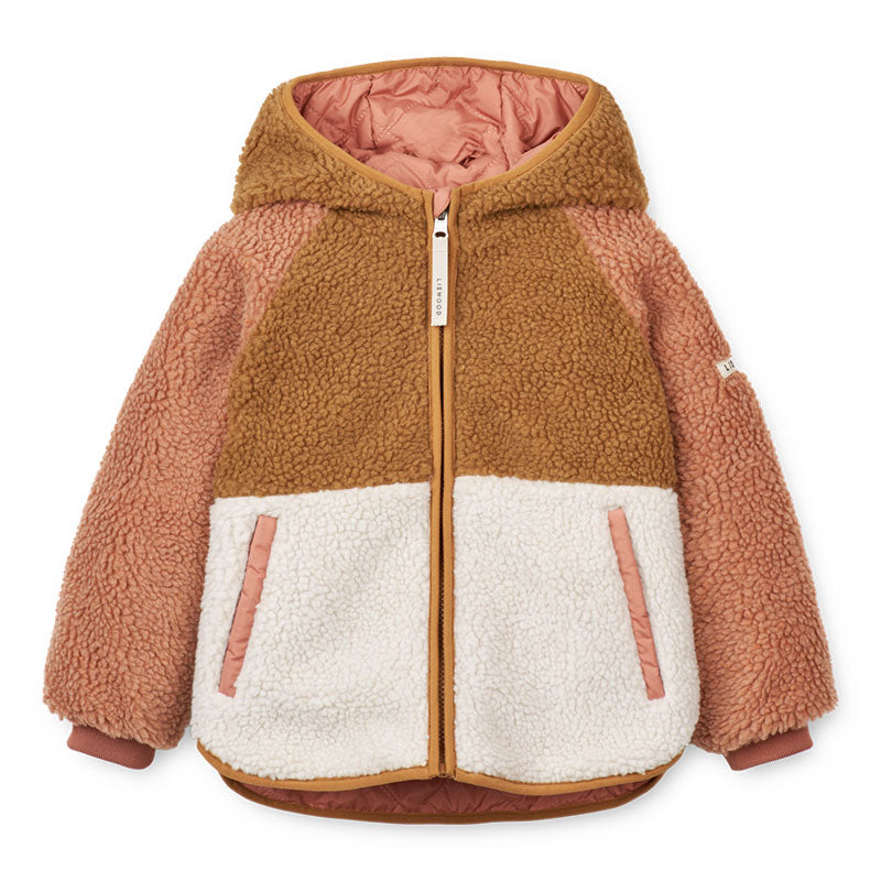 Liewood – Wendbare Thermojacke "Jackson" gesteppt in schönen Rosa Tönen "Tuscany Rose Mix"