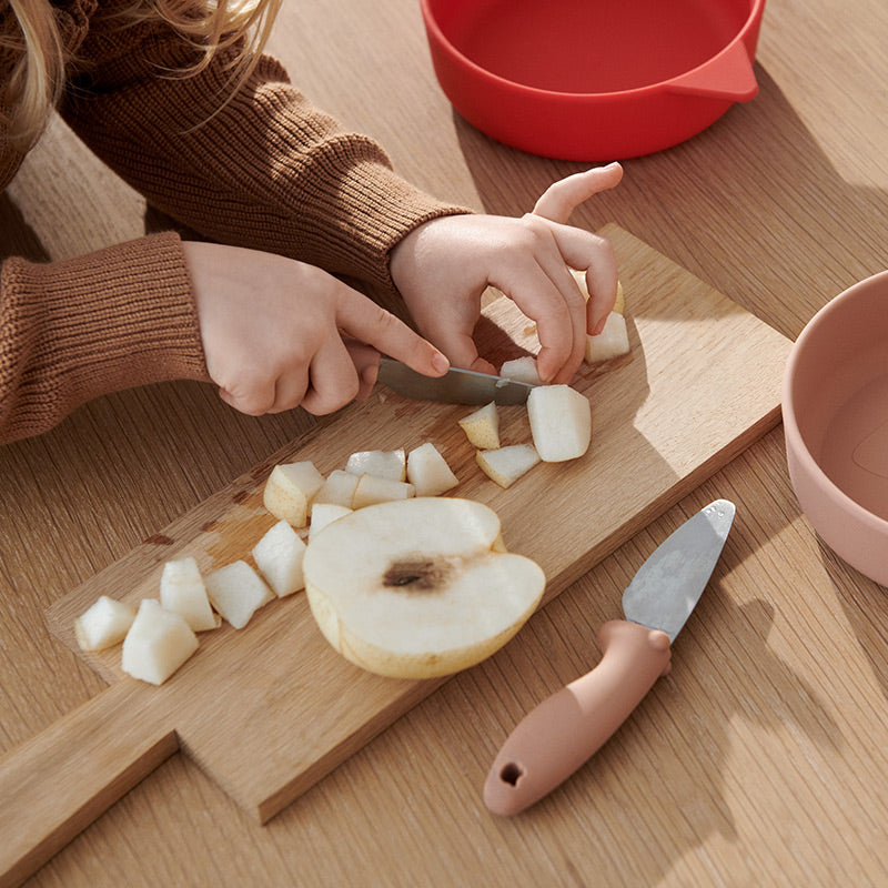 Liewood Kit de couteaux à éplucher pour enfants « Perry » Tuscany Rose