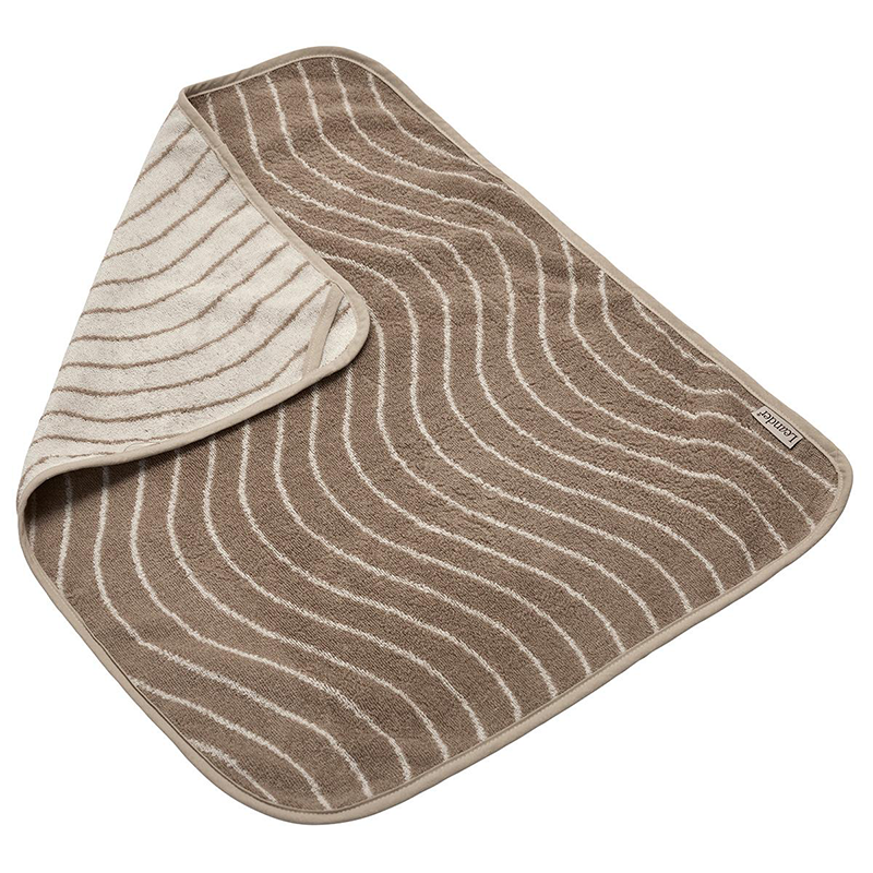 Leander  Matty Topper Bio-Baumwolle 'Woodland' für Wickelkissen  Cappuccino