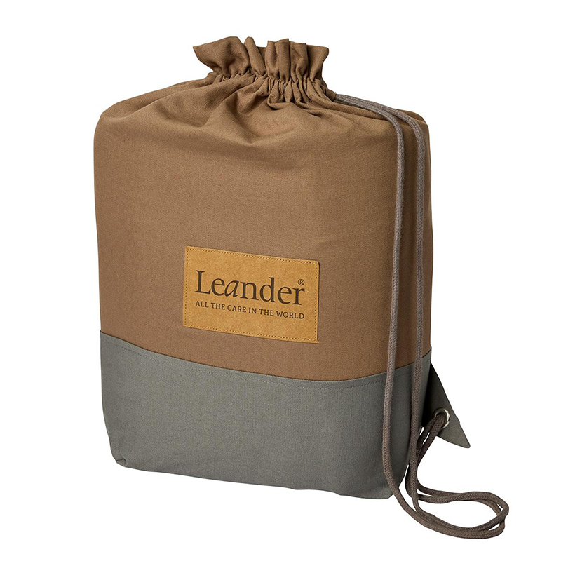 Leander Classic  Nestchen Bio-Baumwolle  Mocca