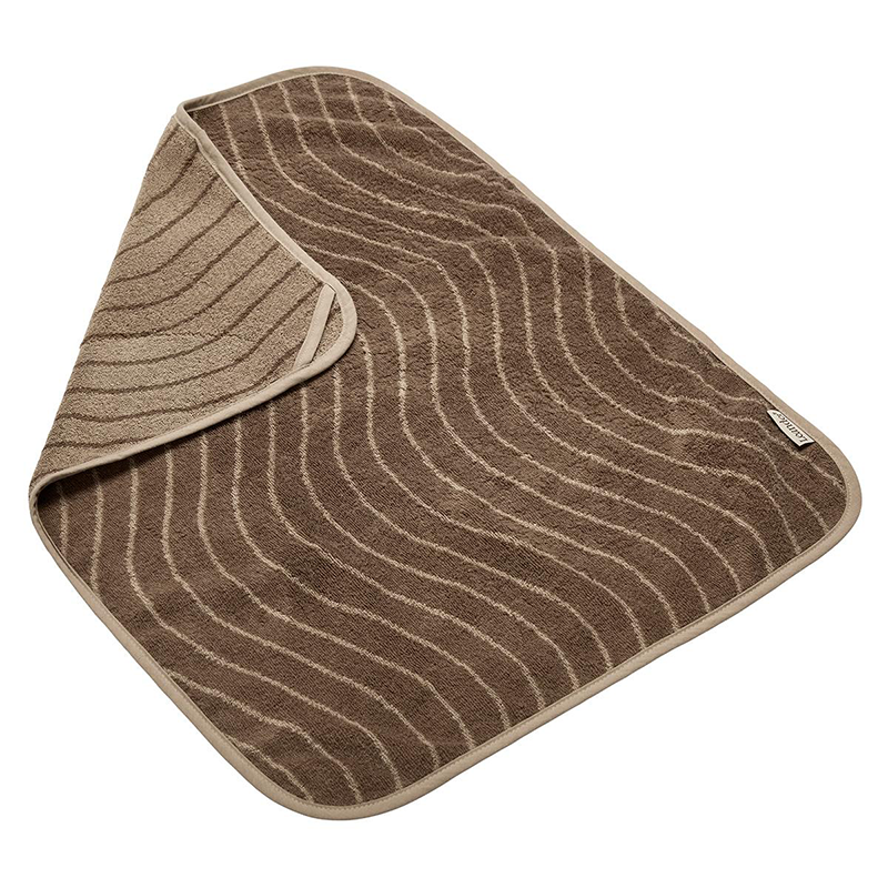 Leander Matty Topper Organic Cotton 'Woodland' for changing mat Mocca