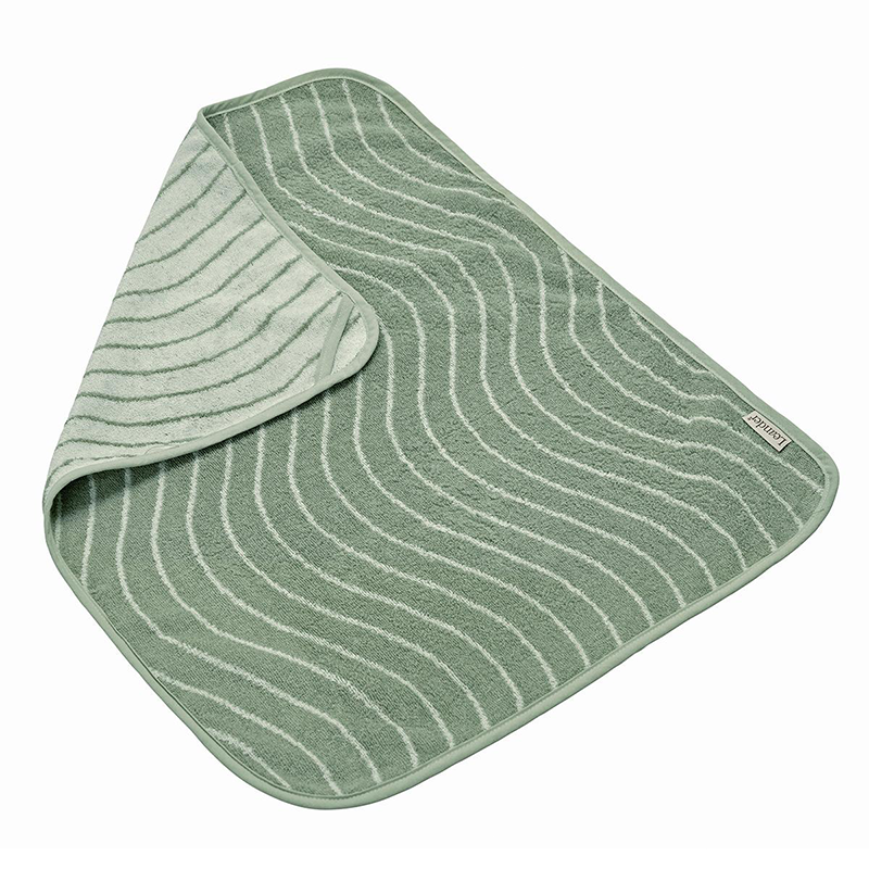Leander  Matty Topper Bio-Baumwolle 'Woodland' für Wickelkissen  Sage Green