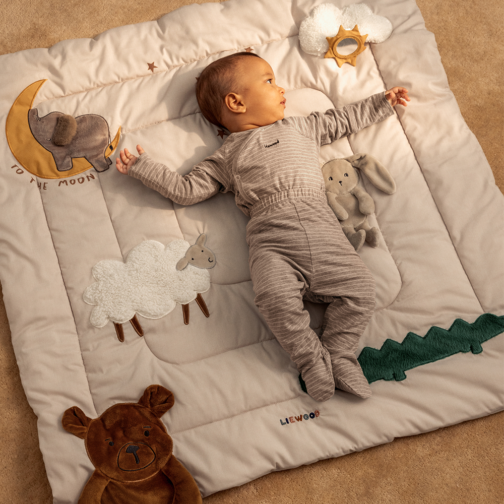 Liewood Tapis d'éveil/tapis de jeu 'Bernet' Sandy Multi Mix