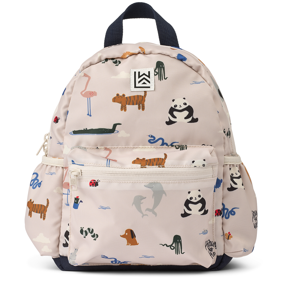 Liewood  Rucksack 'Andreas' Around the World/Sandy