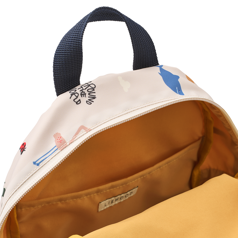 Liewood  Rucksack 'Andreas' Around the World/Sandy