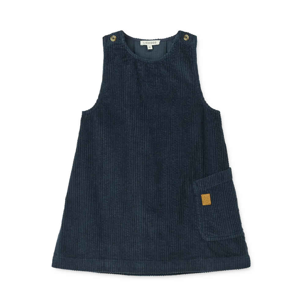 Liewood Corduroy Dress 'Annamay' Classic Navy