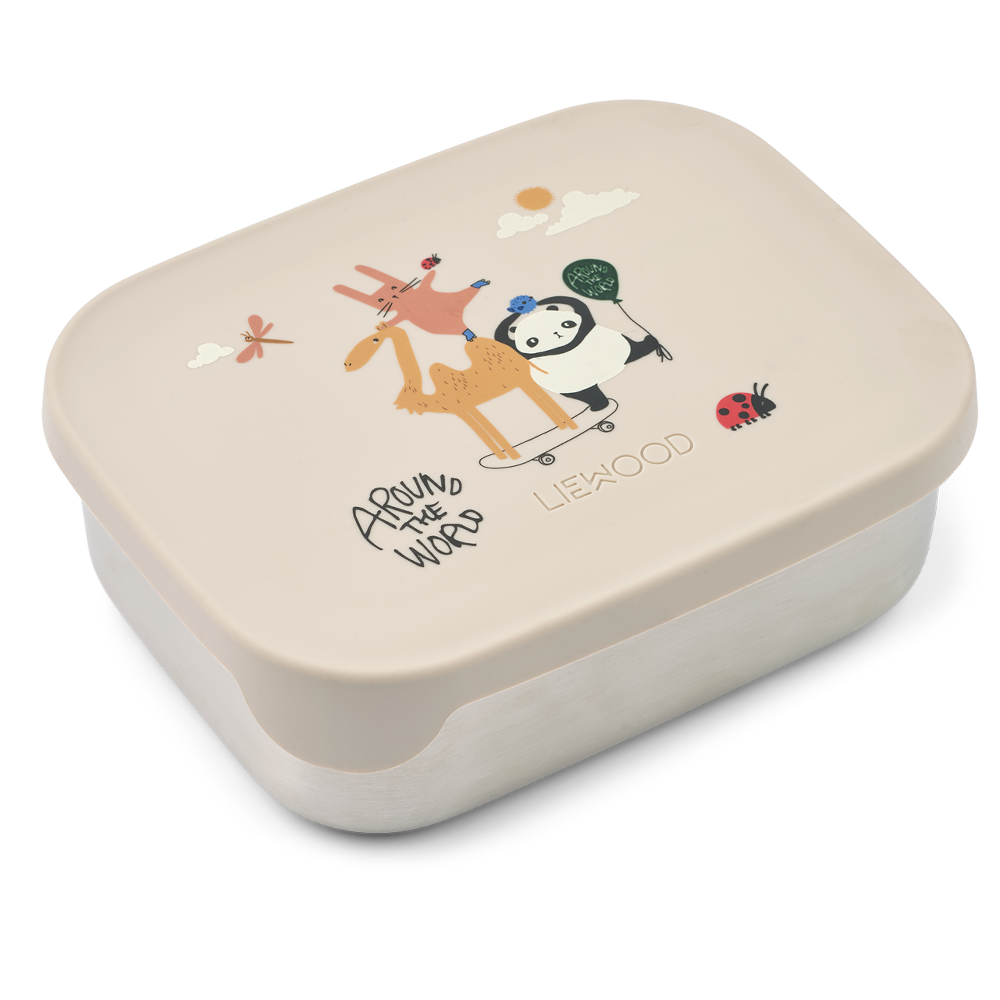 Liewood  Kinder Lunchbox 'Arthur' Around the World