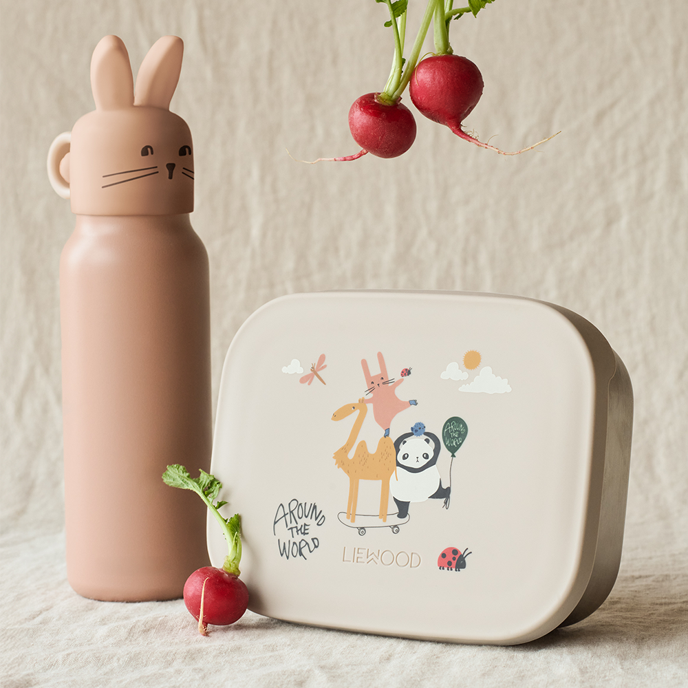 Liewood  Kinder Lunchbox 'Arthur' Around the World