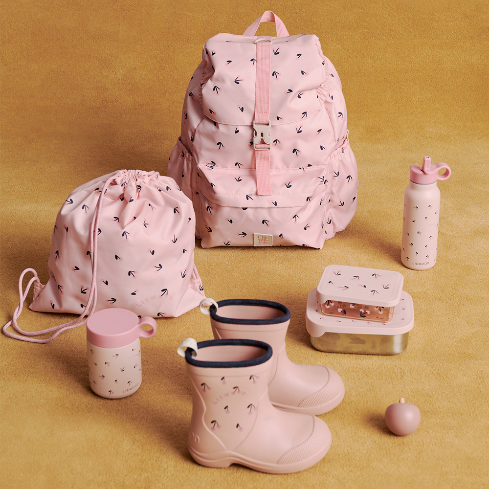 Liewood Kids' Lunchbox 'Arthur' Mini Cherry Heart/Rosey