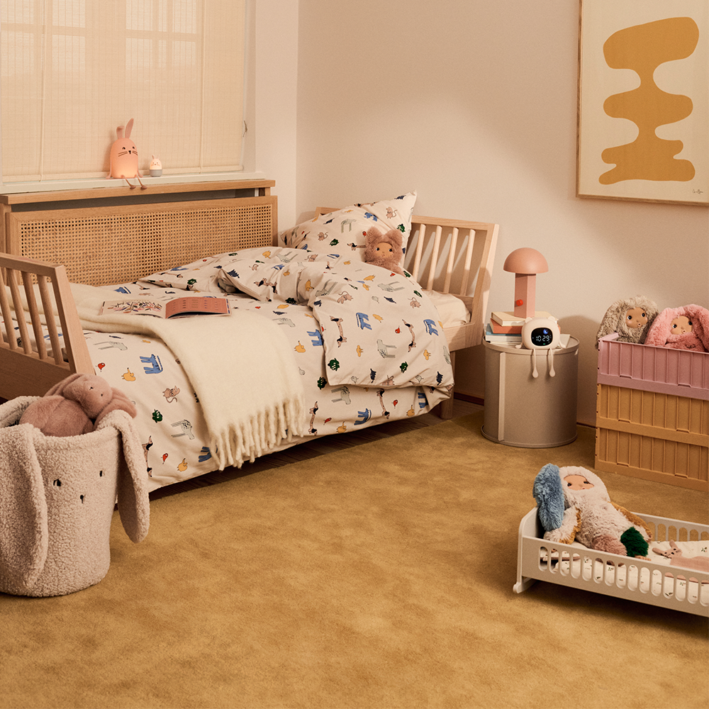 Liewood  faltbare Aufbewahrungskiste M 2er Set 'Weston' Rose Blush