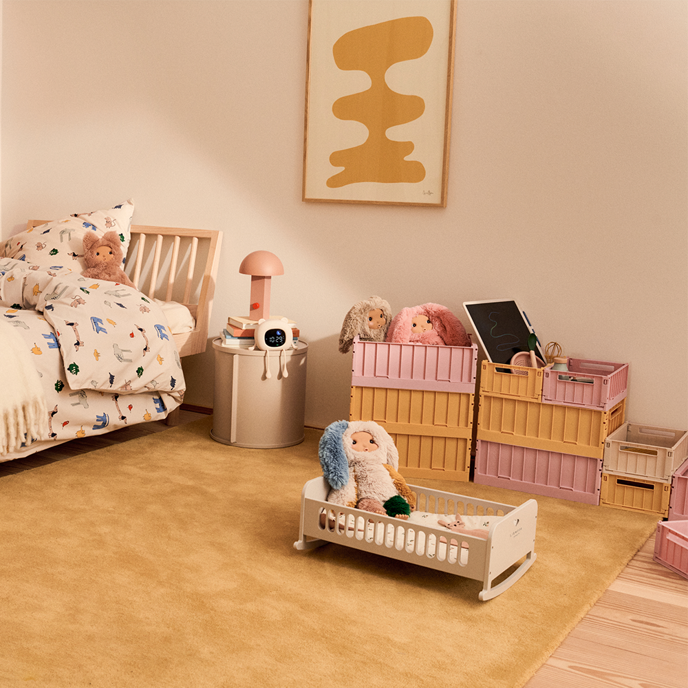 Liewood  faltbare Aufbewahrungskiste M 2er Set 'Weston' Rose Blush