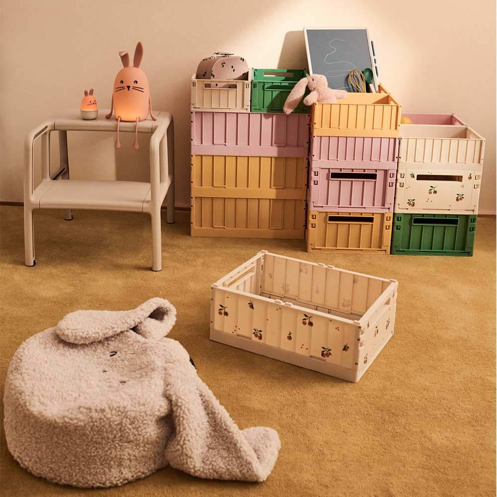 Liewood  faltbare Aufbewahrungskiste M 2er Set 'Weston' Rose Blush