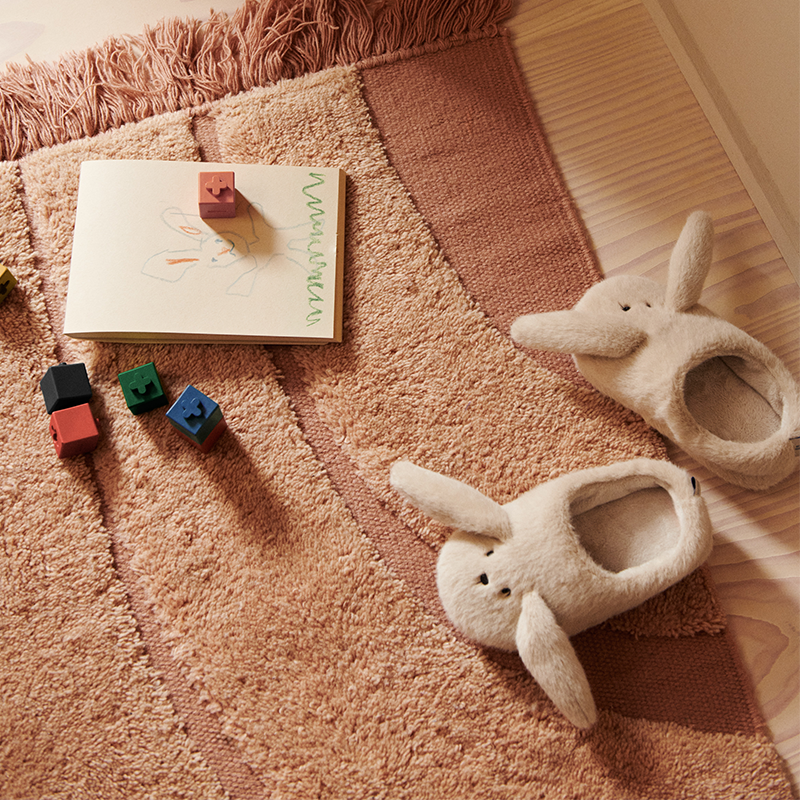 Chaussons/pantoufles lapin Liewood 'Aviaja' Mist