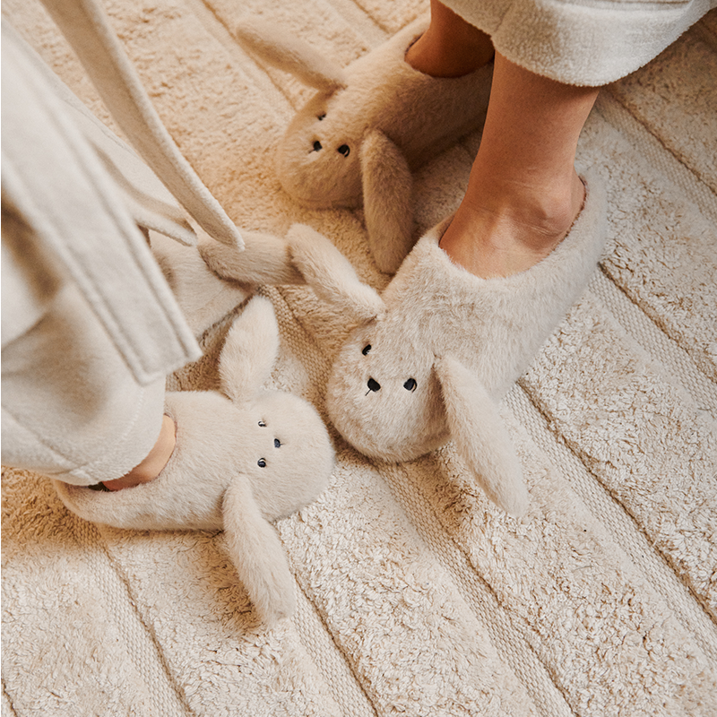 Chaussons/pantoufles lapin Liewood 'Aviaja' Mist