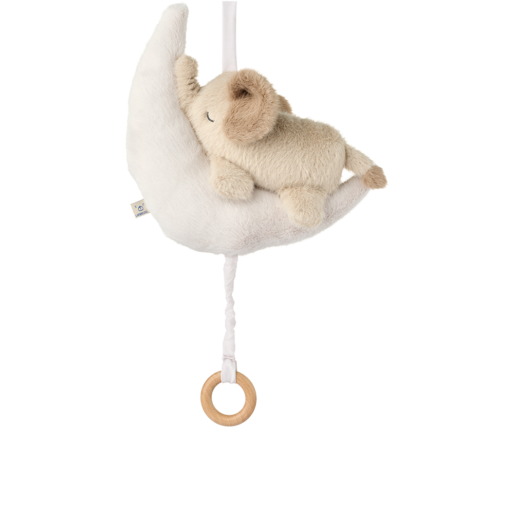 Liewood Baby Elephant Musik-Mobile 'Mandy' Mist/Sandy