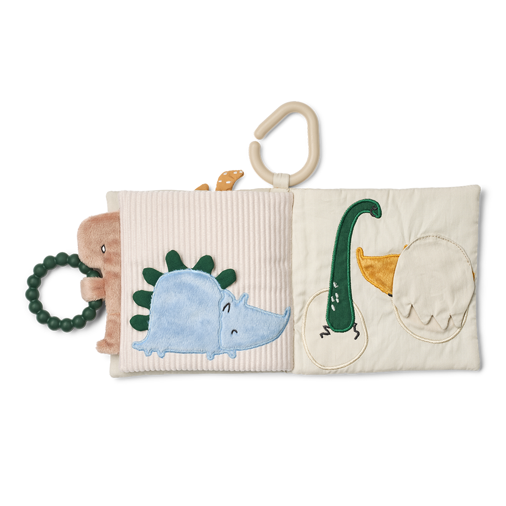 Liewood  Stoffbuch 'Feyla' Dino Roar/Dove Blue