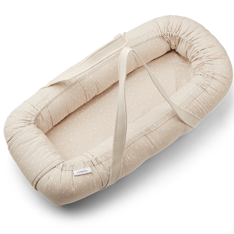 Liewood Babynest 'Gro' Confetti/Sandy - Online MY SNOWFLAKE