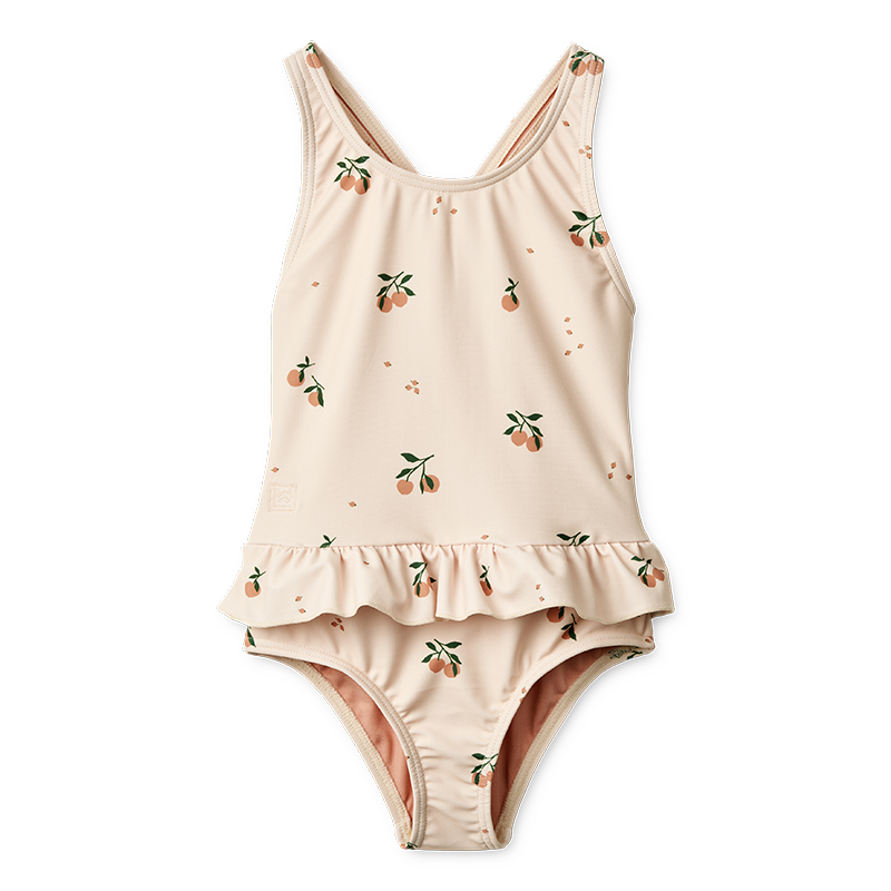 Liewood UV Swimsuit 'Amara' Peach/Sea Shell