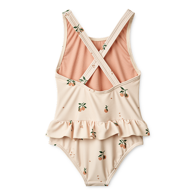 Liewood UV Swimsuit 'Amara' Peach/Sea Shell