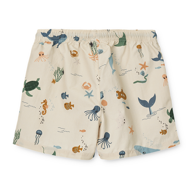 Liewood UV-Badeshorts 'Aiden' Sea Creature/Sandy - Online MY SNOWFLAKE