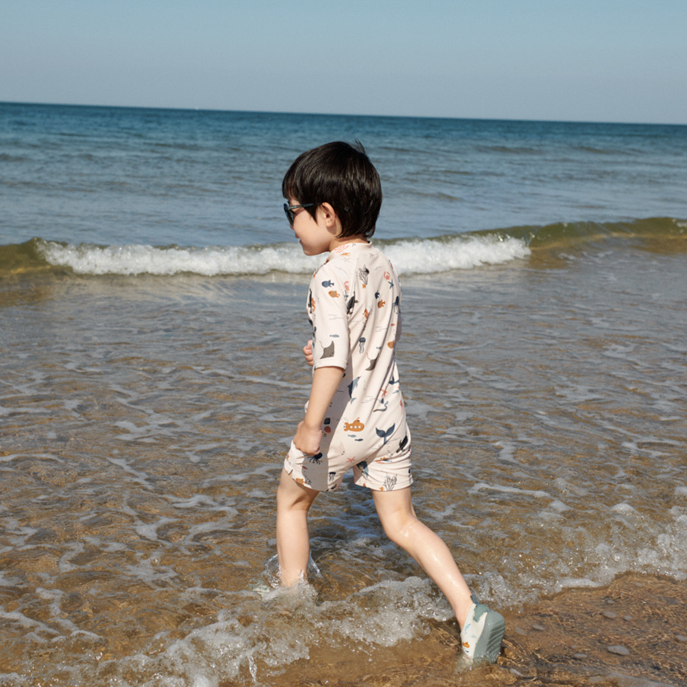 Liewood Sandales de bain « Sanjia » Sea Creature/Sandy