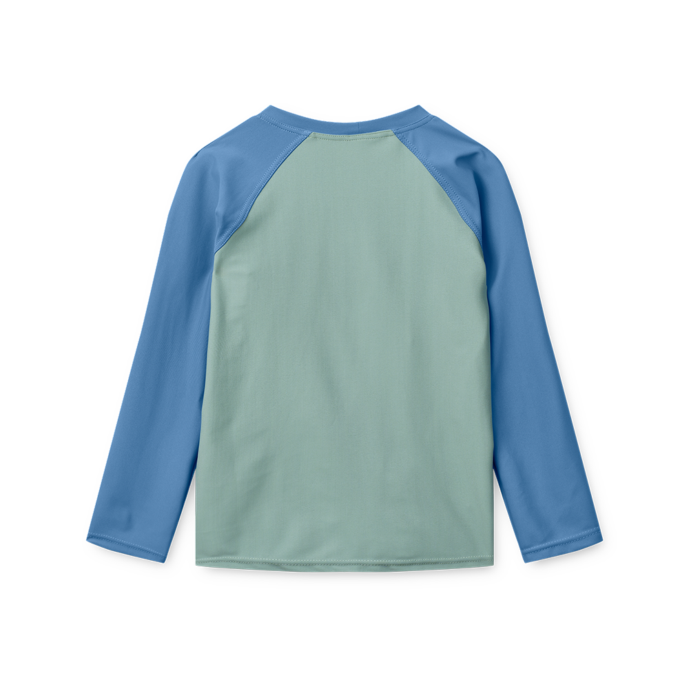 Liewood T-shirt de bain anti-UV 'Noah' Boards/Light Peppermint