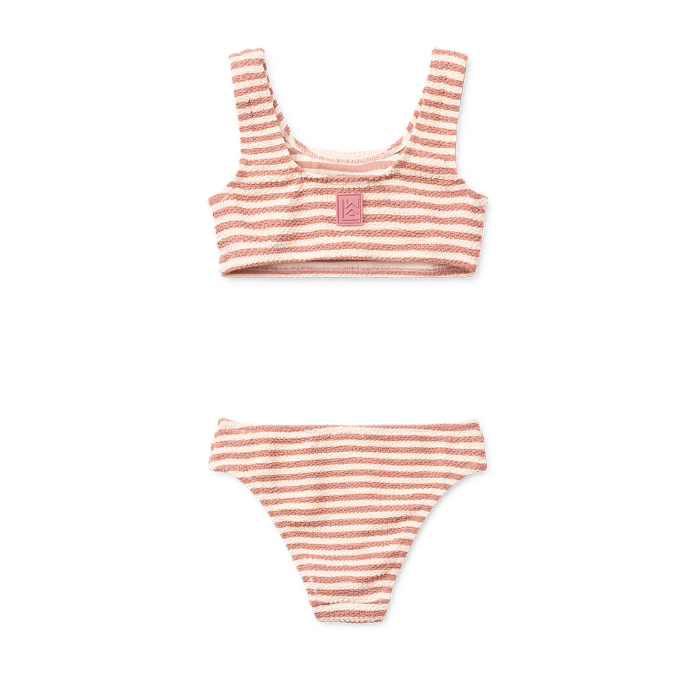 Maillot de bain anti-UV Liewood « Bello » Coral Blush/Creme de la Creme