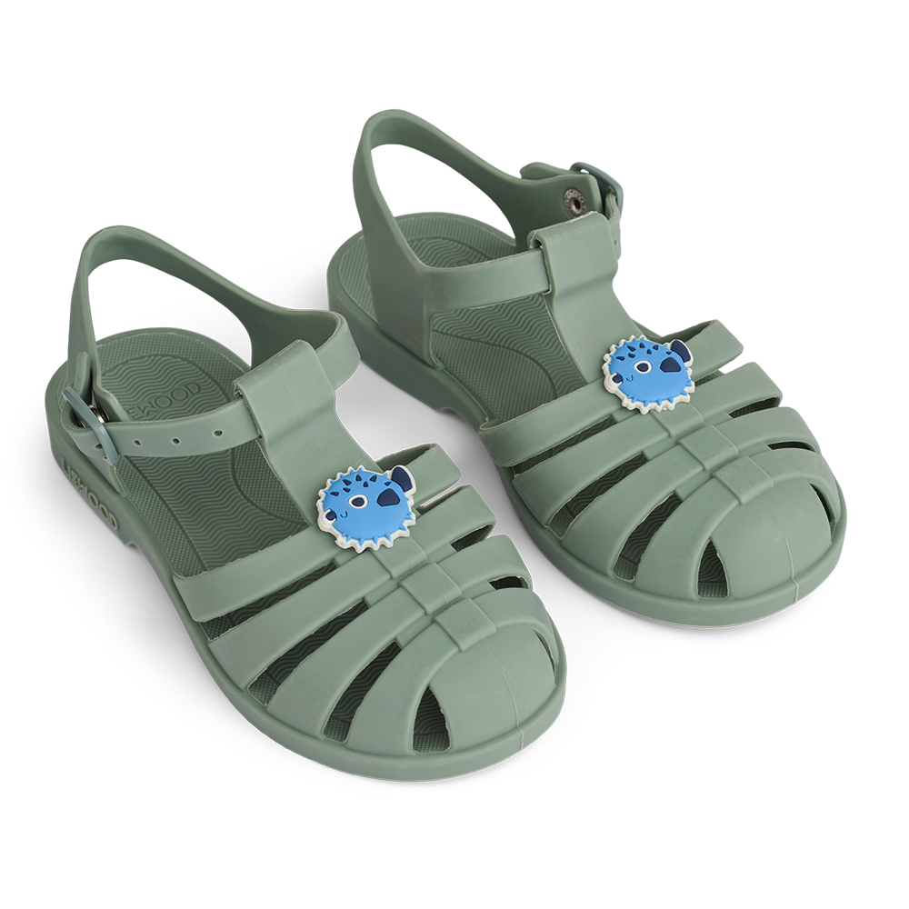 Liewood Sandals 'Bre' Puffer/Peppermint