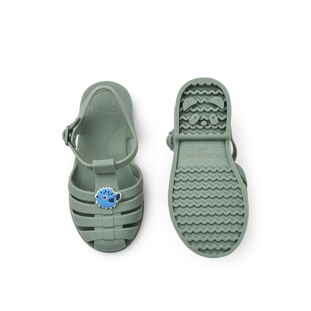 Liewood Sandals 'Bre' Puffer/Peppermint