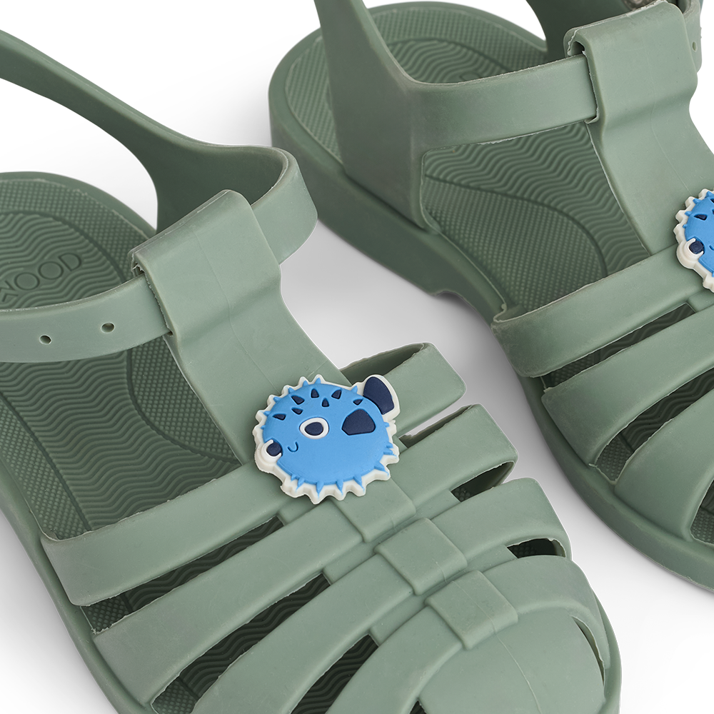 Liewood Sandals 'Bre' Puffer/Peppermint