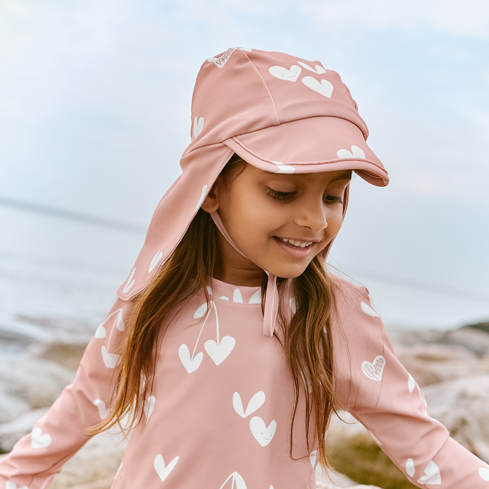 Liewood Chapeau de bain anti-UV « Cecilia » Sweethearts/Pale Tuscany