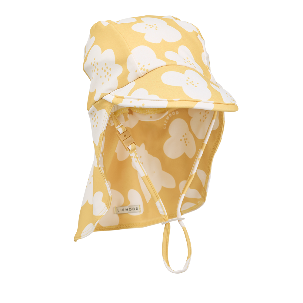 Liewood UV Swim Sun Hat 'Cecilia' Flower/Lemon Yellow