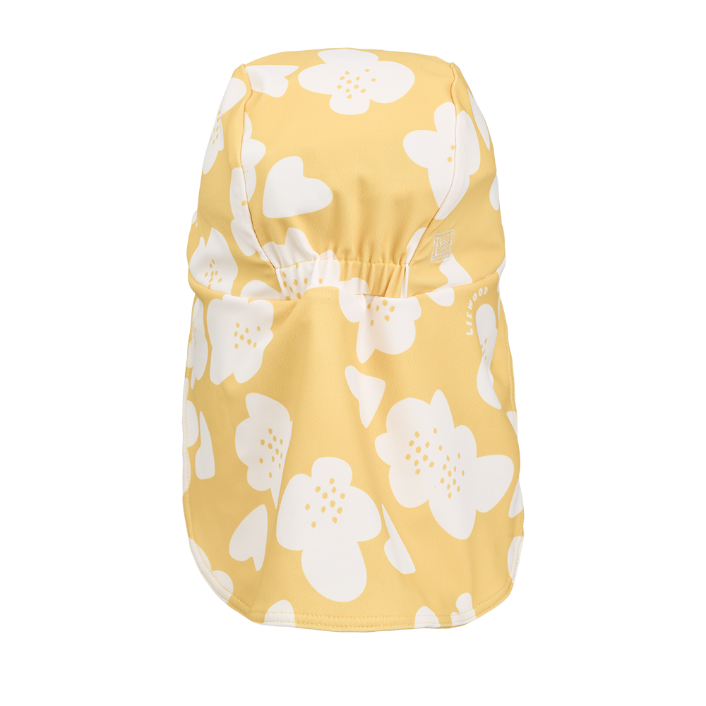 Liewood UV Swim Sun Hat 'Cecilia' Flower/Lemon Yellow
