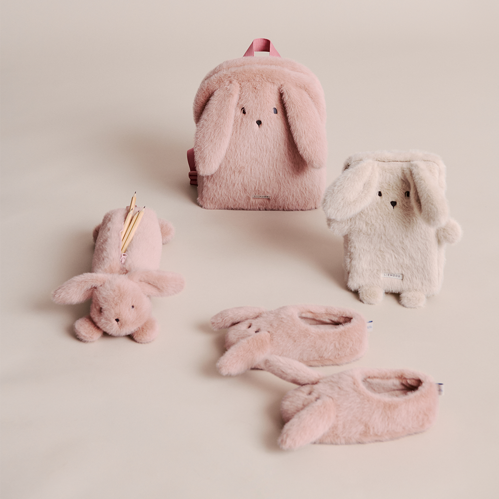 Liewood Plush Pencil Case 'Dalina' Pale Tuscany