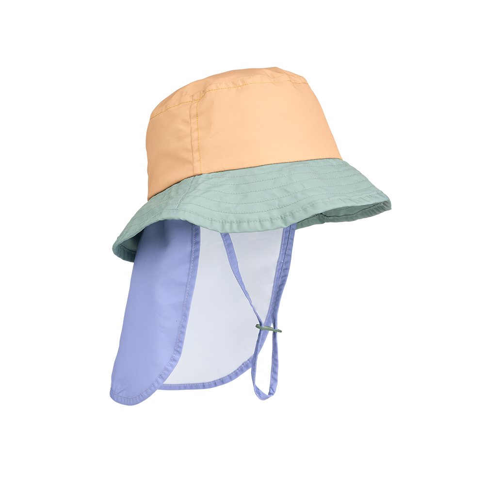 Chapeau de soleil anti-UV Liewood 'Damona' Peppermint Multi Mix