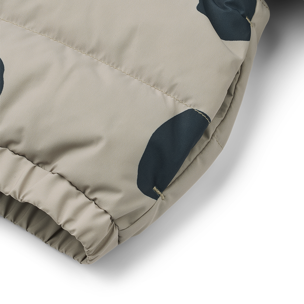 Liewood  Daunenjacke mit Öhrchen 'Adelina' Spot Dots/Mist - Online MY SNOWFLAKE