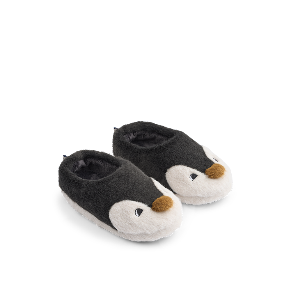 Liewood Pinguin Hausschuhe/Finken 'Aviaja' Sandy/Dark Grey
