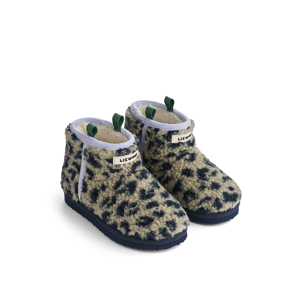 Liewood 'Albi' Leo/Mist Boots