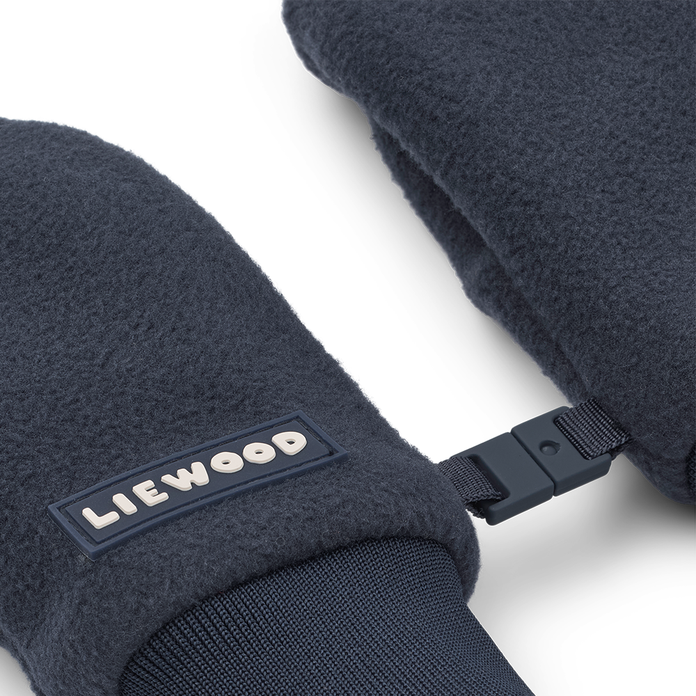 Liewood Fleece Fäustlinge 'Solar' Classic Navy