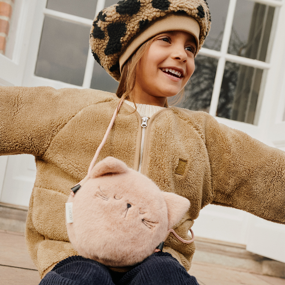 Liewood  Beret Hut 'Poplar'  Mega Leo Oat Mix