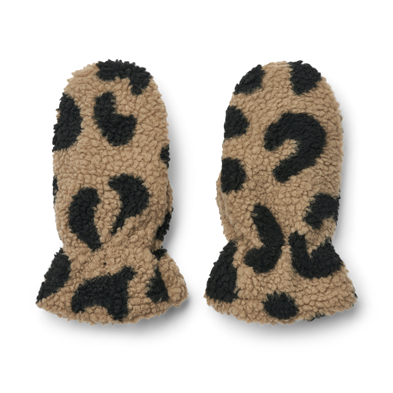 Fäustlinge für Kinder mit Leoprint von Liewood.