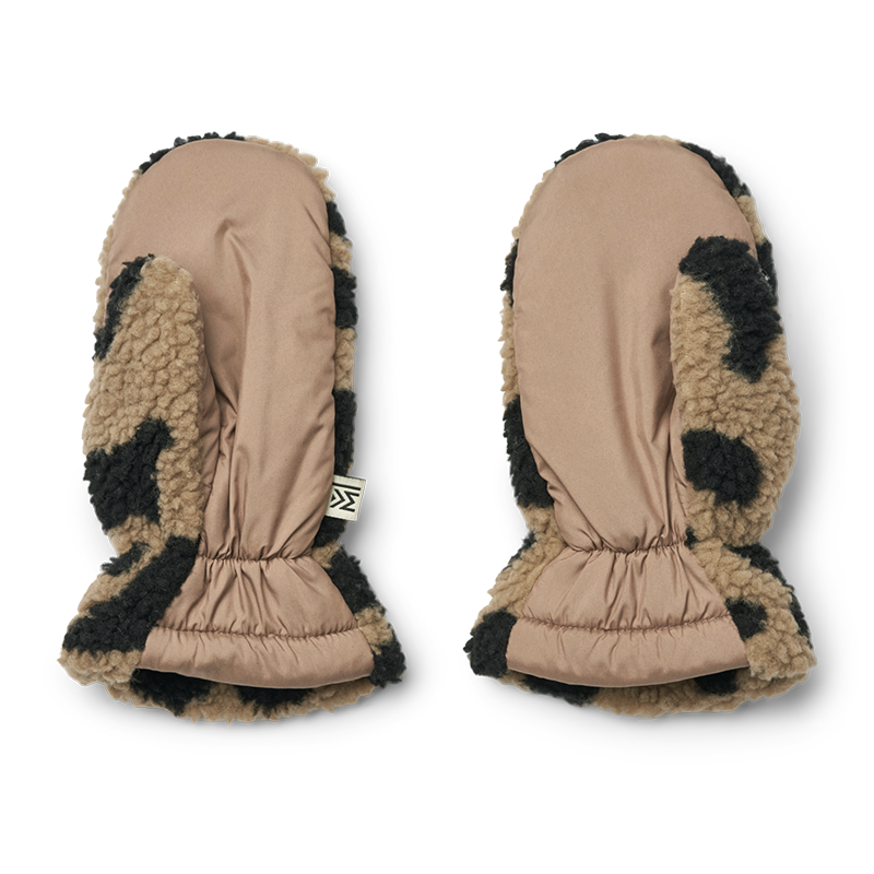 Fäustlinge für Kidner mit Leoprint von Liewood.