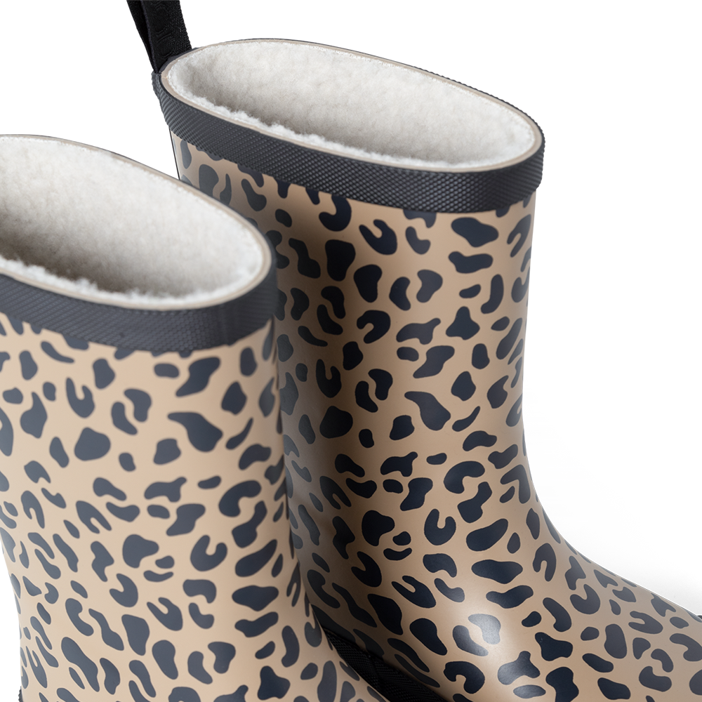 Liewood Thermal Rain Boots 'Mason' Mega Leo/Oat Mix