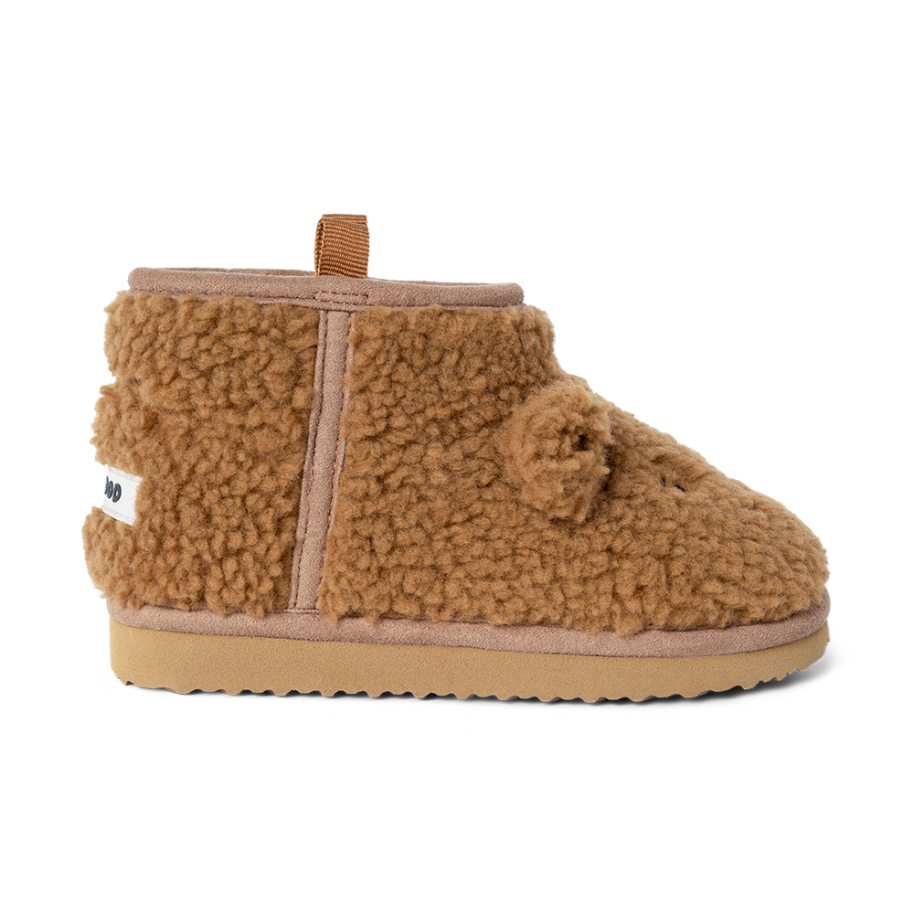 Liewood Slippers 'Alban Bear' Golden Caramel