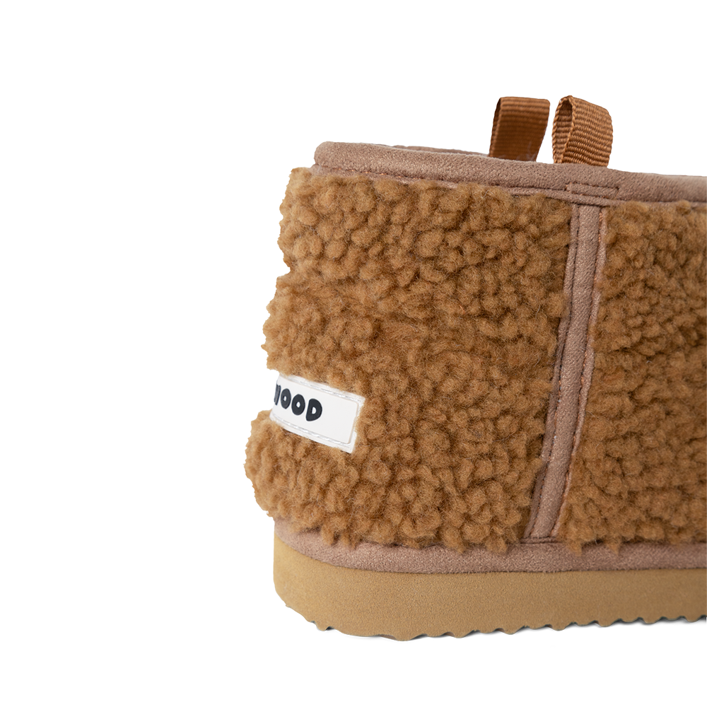 Liewood Slippers 'Alban Bear' Golden Caramel