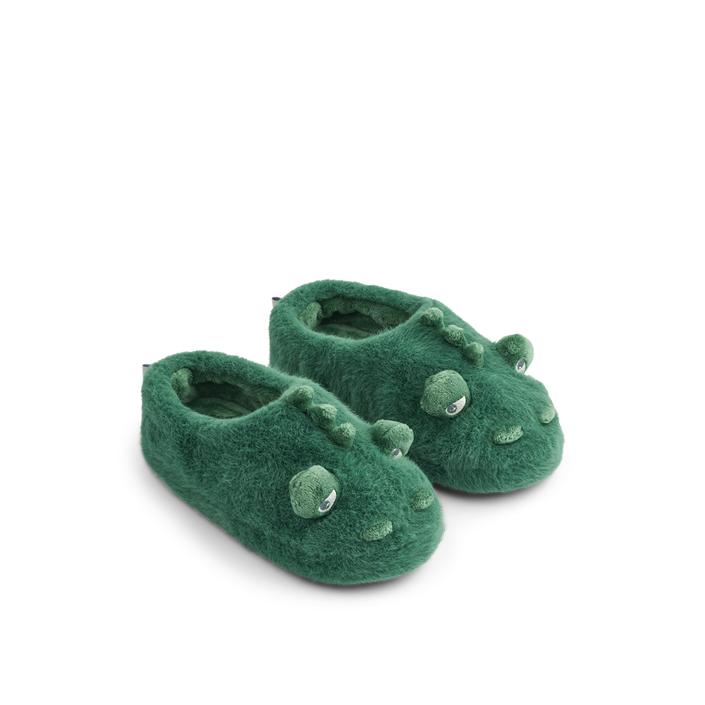Liewood Chaussons/Pantoufles Crocodile « Aviaja » Garden Green