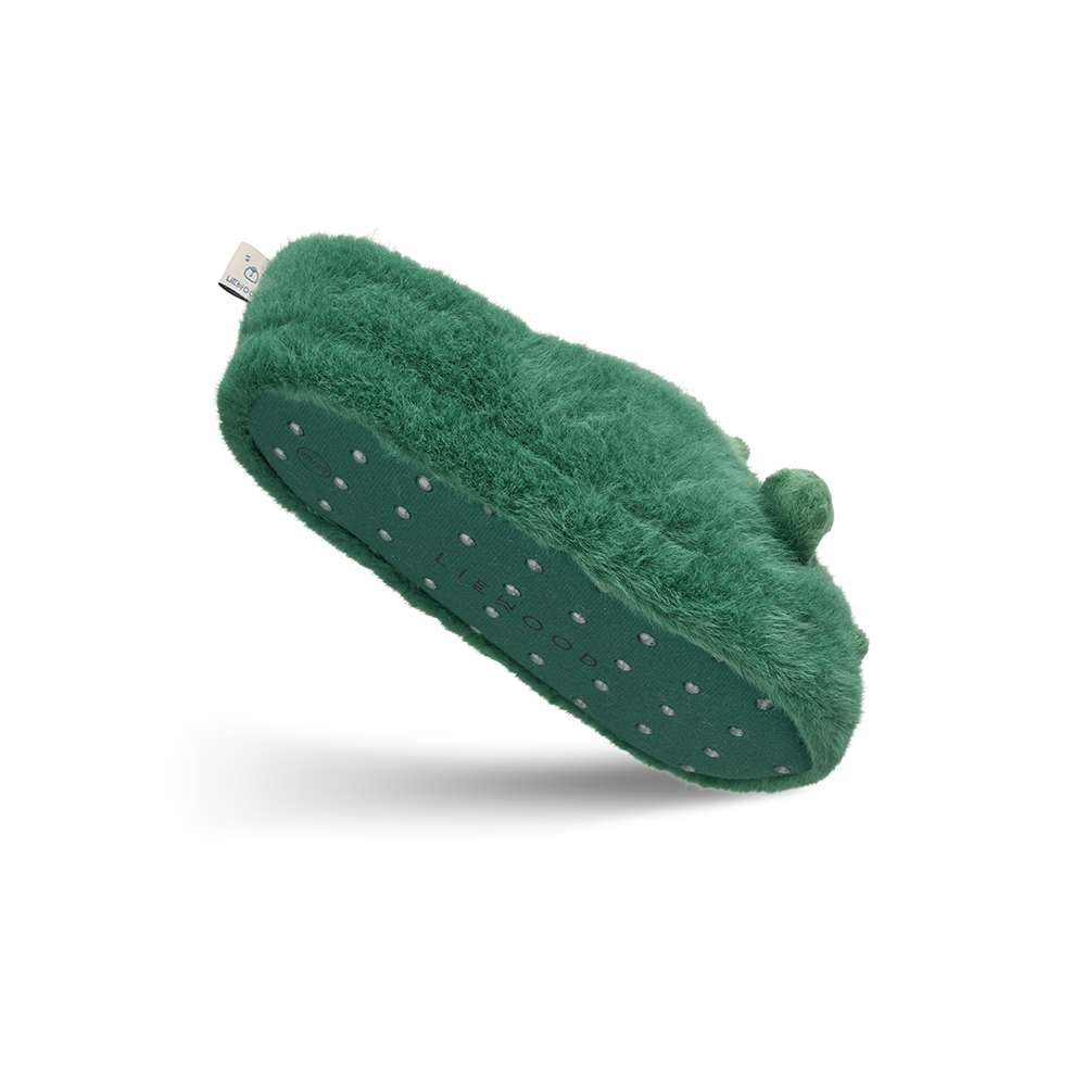 Liewood Chaussons/Pantoufles Crocodile « Aviaja » Garden Green
