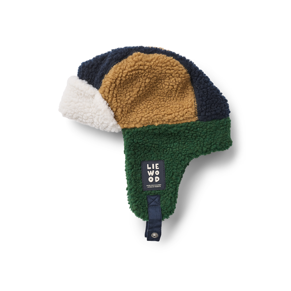 Liewood  Teddy Mütze mit Ohrenklappen 'Bravo'  Classic Navy Multi Mix